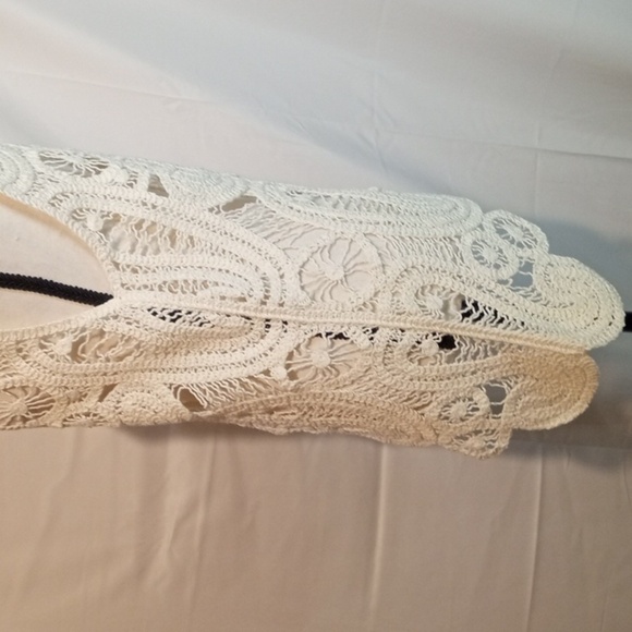 CROCHET LACE TANK/COVER-ALL - Picture 5 of 16